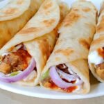 CHICKEN POROTTA SPICY ROLL