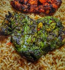 CHICKEN HARIYALI MANDI