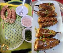 STUFFED RIPE BANANA